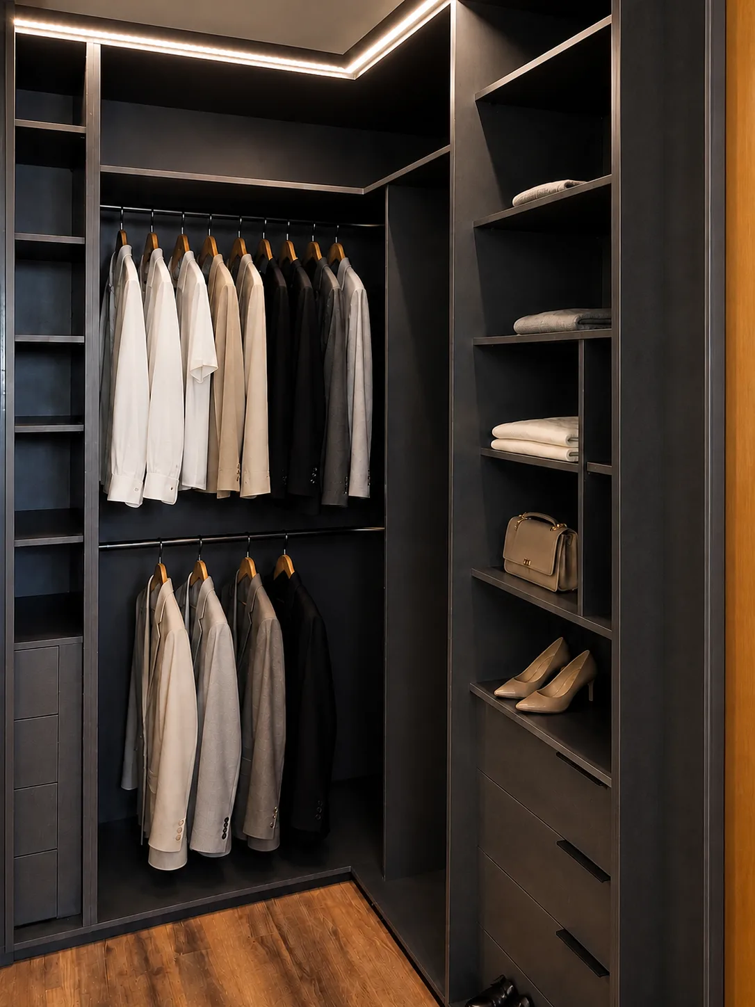 Projeto Mogiana: Closet sob medida